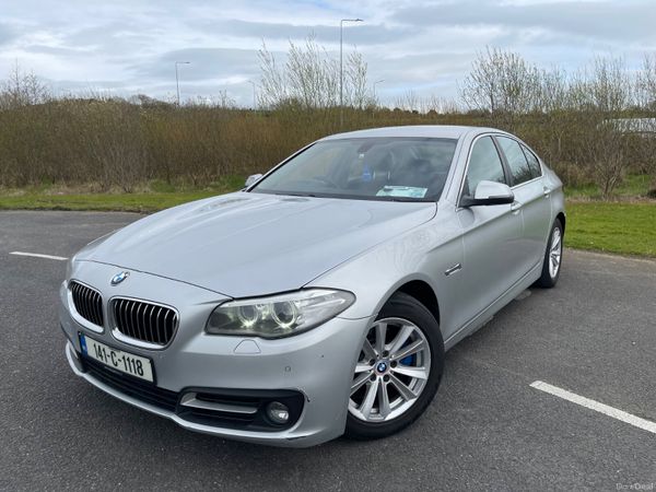 BMW 5-Series Saloon, Diesel, 2014, Silver