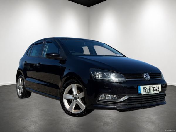Volkswagen Polo Hatchback, Diesel, 2015, Black