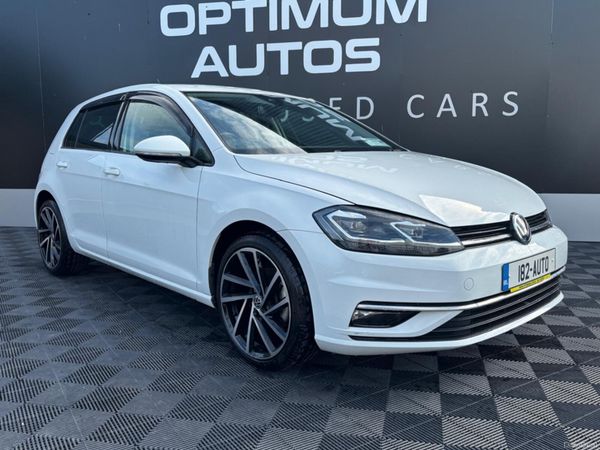 Volkswagen Golf Hatchback, Petrol, 2018, White