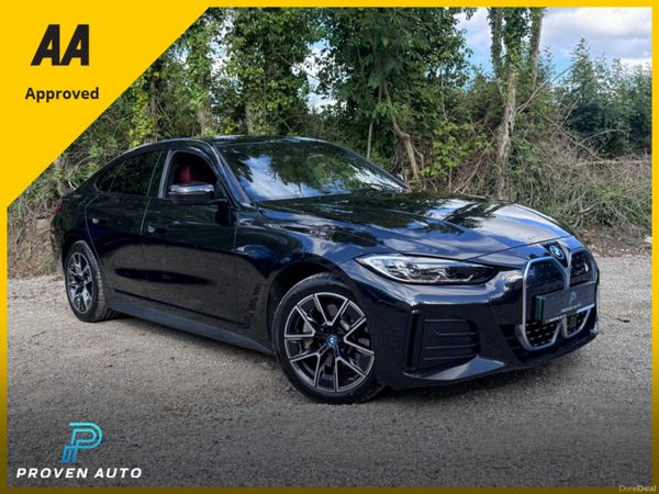 BMW i4 Coupe, Electric, 2022, Black
