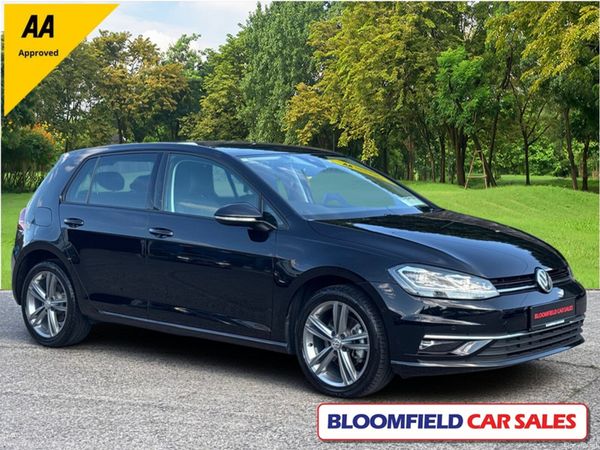 Volkswagen Golf Hatchback, Petrol, 2019, Black