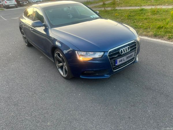 Audi A5 Hatchback, Diesel, 2014, Blue