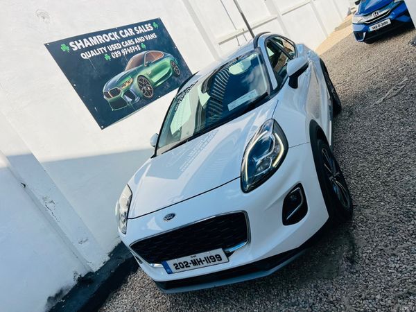 Ford Puma MPV, Petrol Hybrid, 2020, White