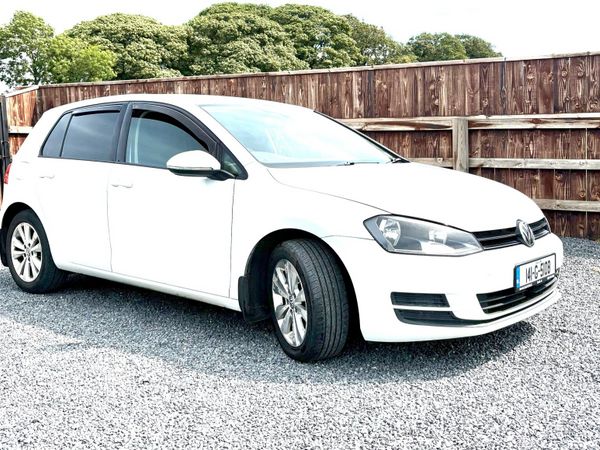 Volkswagen Golf Hatchback, Diesel, 2014, White