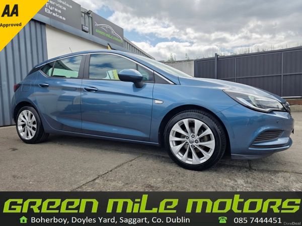 Opel Astra Hatchback, Petrol, 2017, Blue
