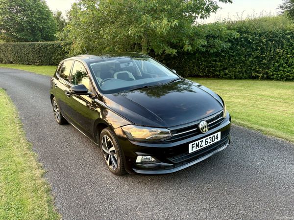 Volkswagen Polo Hatchback, Petrol, 2019, Black