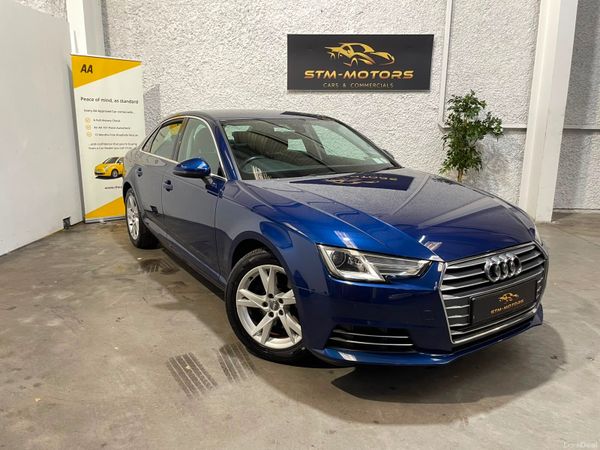 Audi A4 Saloon, Petrol, 2018, Blue