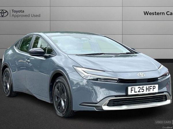 Toyota Prius Hatchback, Petrol Plug-in Hybrid, 2025, Grey