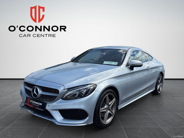Mercedes-Benz C-Class Coupe, Diesel, 2017, Silver