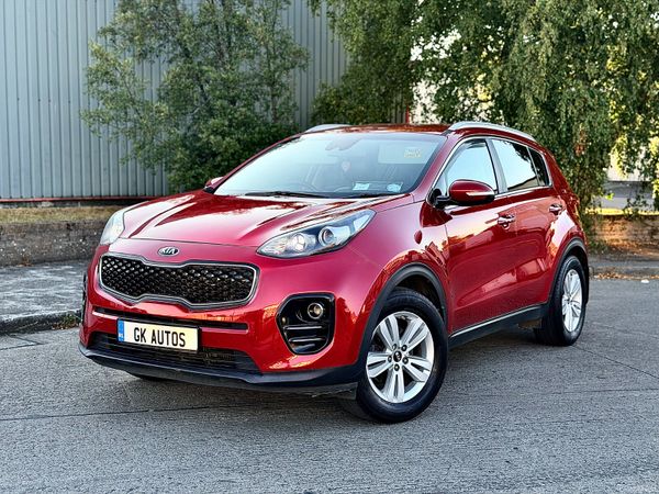 Kia Sportage SUV, Diesel, 2016, Red