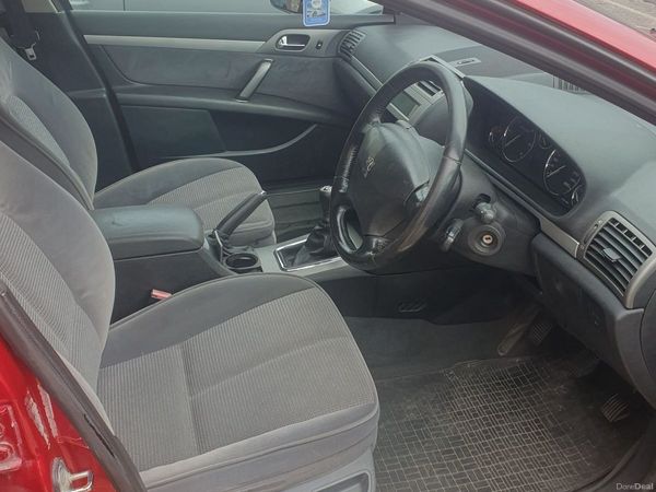 Peugeot 407 Saloon, Diesel, 2006, Red