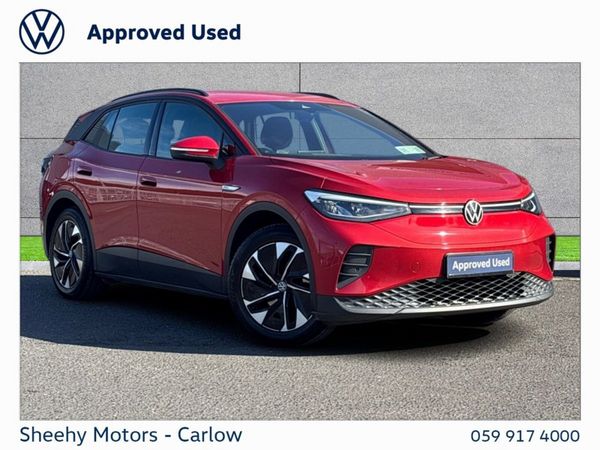 Volkswagen ID.4 SUV, Electric, 2022, Red