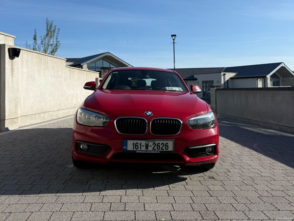 BMW 1-Series Hatchback, Diesel, 2016, Red