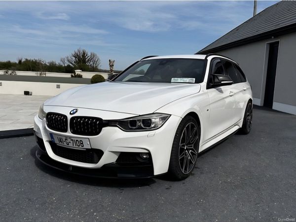 BMW 3-Series Estate, Diesel, 2014, White