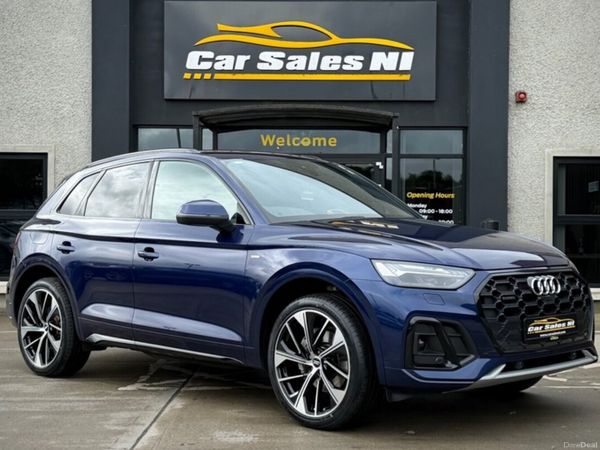 Audi Q5 SUV, Diesel Hybrid, 2023, Blue