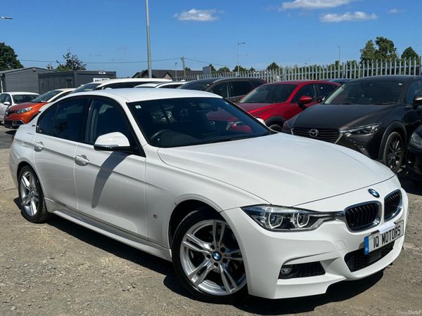BMW 3-Series Saloon, Petrol Hybrid, 2017, White