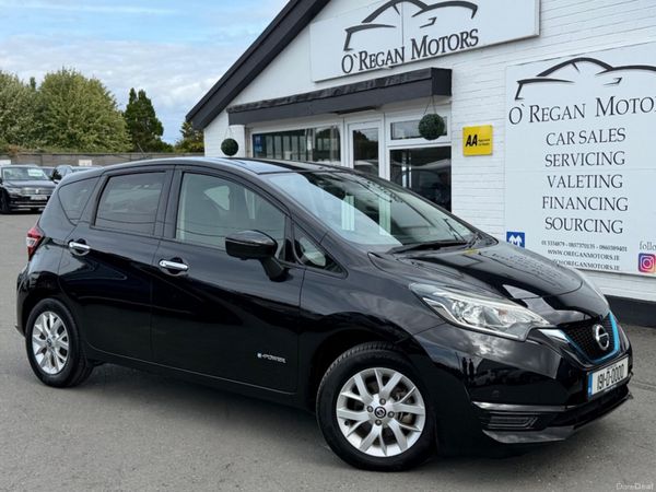 Nissan Note Hatchback, Petrol Hybrid, 2019, Black