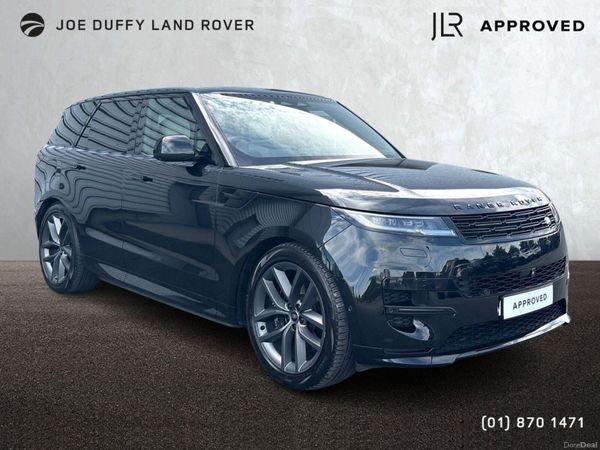 Land Rover Range Rover Sport SUV, Petrol Plug-in Hybrid, 2023, Black