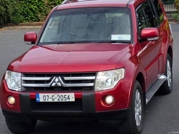 Mitsubishi Pajero SUV, Diesel, 2007, Red