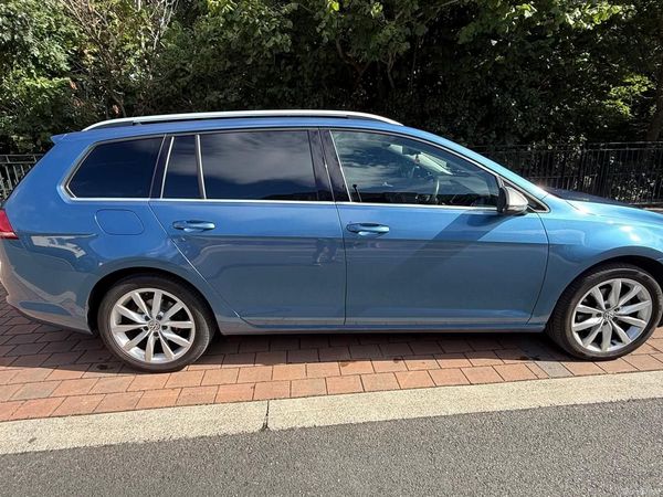 Volkswagen Golf Estate, Petrol, 2015, Blue