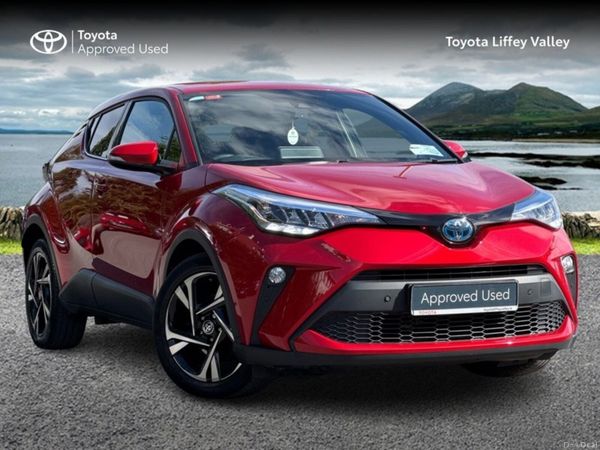 Toyota C-HR SUV, Petrol Hybrid, 2023, Red