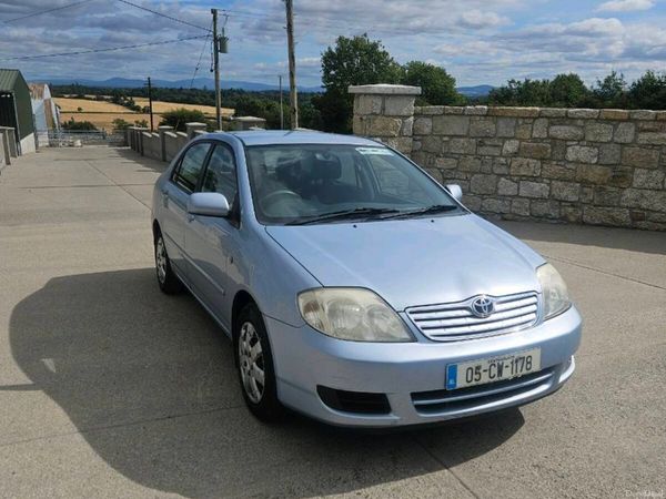 Toyota Corolla Saloon, Petrol, 2005, Blue