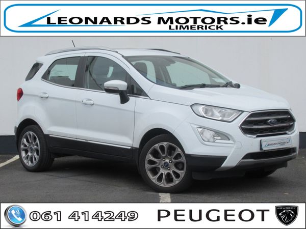 Ford EcoSport SUV, Petrol, 2019, White