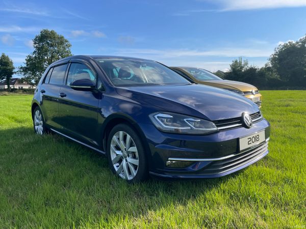 Volkswagen Golf Hatchback, Petrol, 2018, Blue