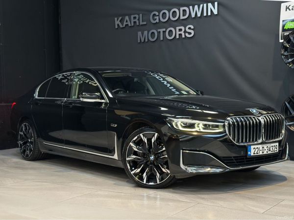 BMW 7-Series Saloon, Petrol Plug-in Hybrid, 2022, Black