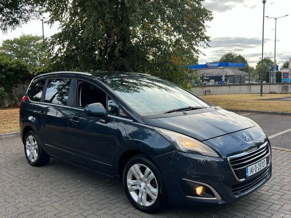 Peugeot 5008 MPV, Diesel, 2014, Blue