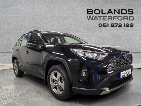 Toyota RAV4 SUV, Petrol Hybrid, 2022, Black