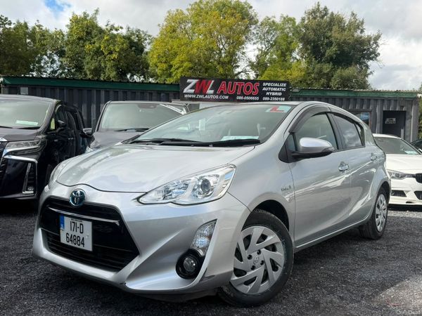 Toyota Aqua Hatchback, Petrol Hybrid, 2017, Silver