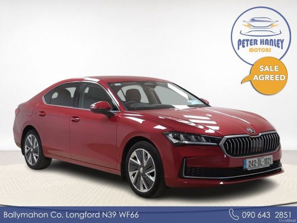 Skoda Superb Saloon, Diesel, 2024, Red