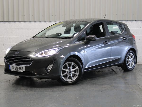 Ford Fiesta Hatchback, Petrol, 2018, Grey