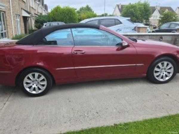 Mercedes-Benz CLK Convertible, Petrol, 2007, Red