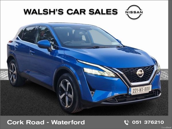 Nissan Qashqai SUV, Petrol, 2022, Blue