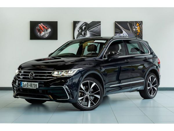 Volkswagen Tiguan Estate, Petrol Plug-in Hybrid, 2023, Black
