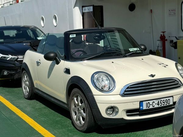 Mini One Convertible, Petrol, 2010, White