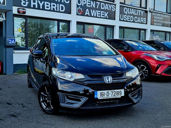 Honda Fit Hatchback, Petrol Hybrid, 2016, Black