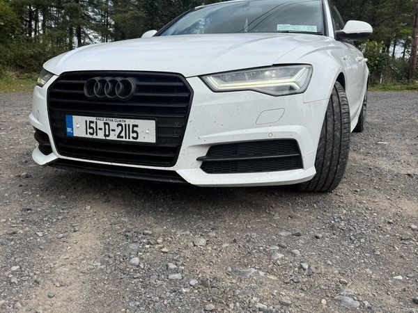 Audi A6 Saloon, Diesel, 2015, White