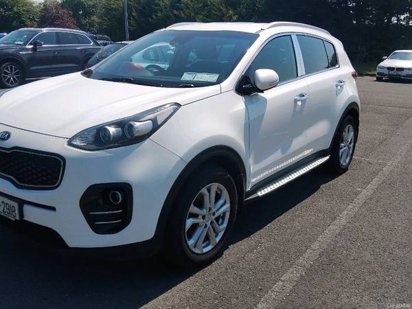 Kia Sportage SUV, Diesel, 2016, White