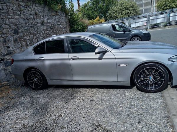 BMW 5-Series Saloon, Diesel, 2013, Silver