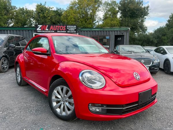 Volkswagen Beetle Coupe, Petrol, 2015, Red