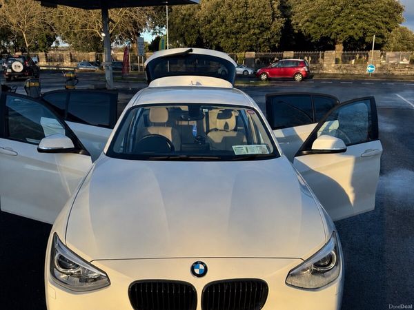 BMW 1-Series Hatchback, Petrol, 2013, White