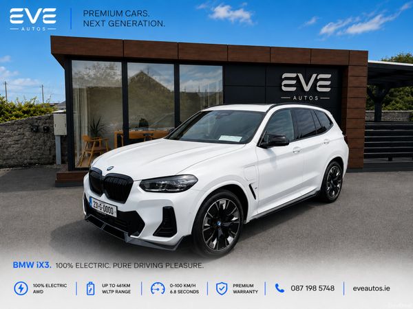 BMW iX3 Estate, Electric, 2023, White