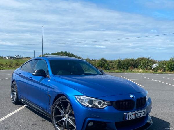 BMW 4-Series Coupe, Diesel, 2016, Blue