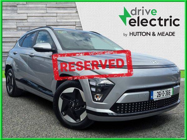 Hyundai KONA SUV, Electric, 2026, Silver