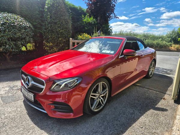 Mercedes-Benz E-Class Convertible, Diesel, 2017, Red