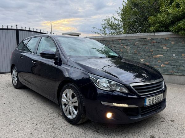 Peugeot 308 Estate, Diesel, 2017, Blue