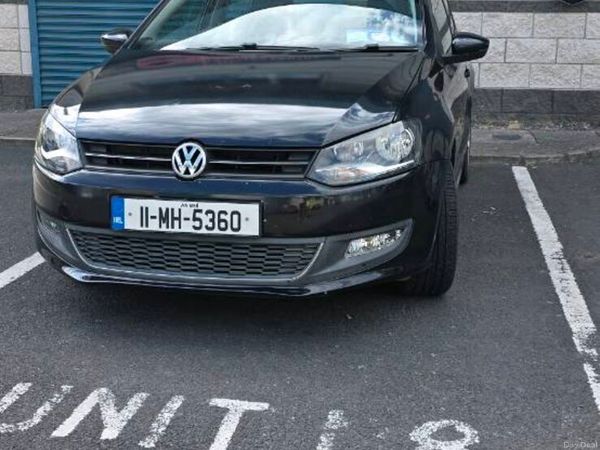 Volkswagen Polo Hatchback, Diesel, 2011, Black